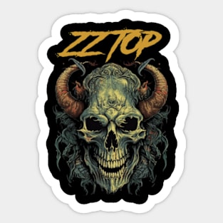 ZZ TOP MERCH VTG Sticker